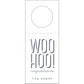Personalized "Woo Hoo" Wine Tag