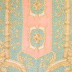Aqua Rococo Robe Gown