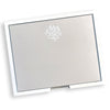 Large White Foil Coral Notepad