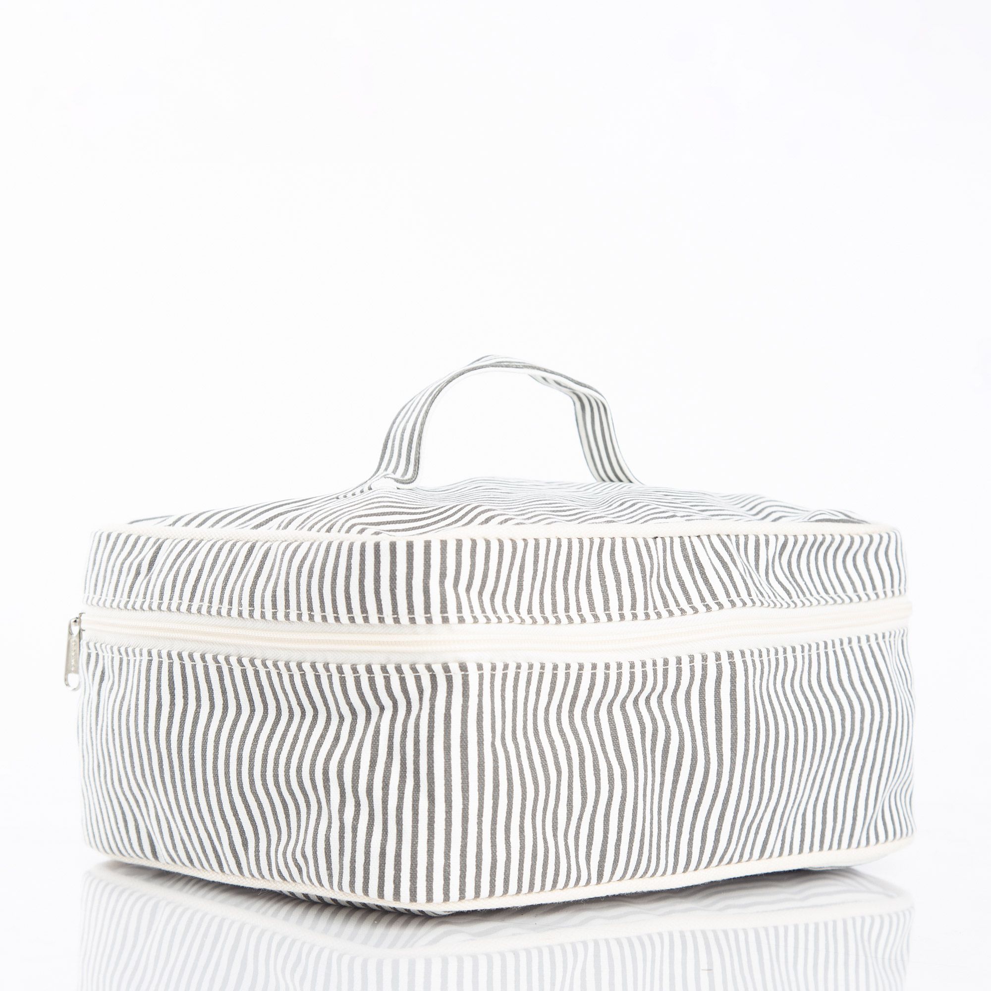 Striped Cosmetic Case
