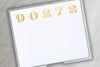 Large Gold Foil 90272 Notepad