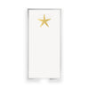 Long Skinny Gold Foil Starfish