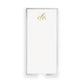 Long Skinny Gold Foil  Etc. Notepad