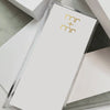 Long Skinny Gold Foil Mr + Mr