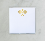Paddie Gold Foil Pickleball Notepad