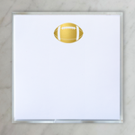 Paddie Gold Foil Football Notepad