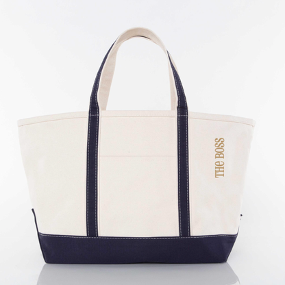 the boss large canvas tote