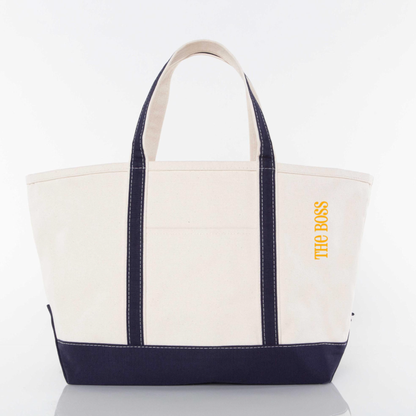 the boss large canvas tote
