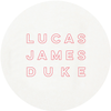 custom coaster - lucas