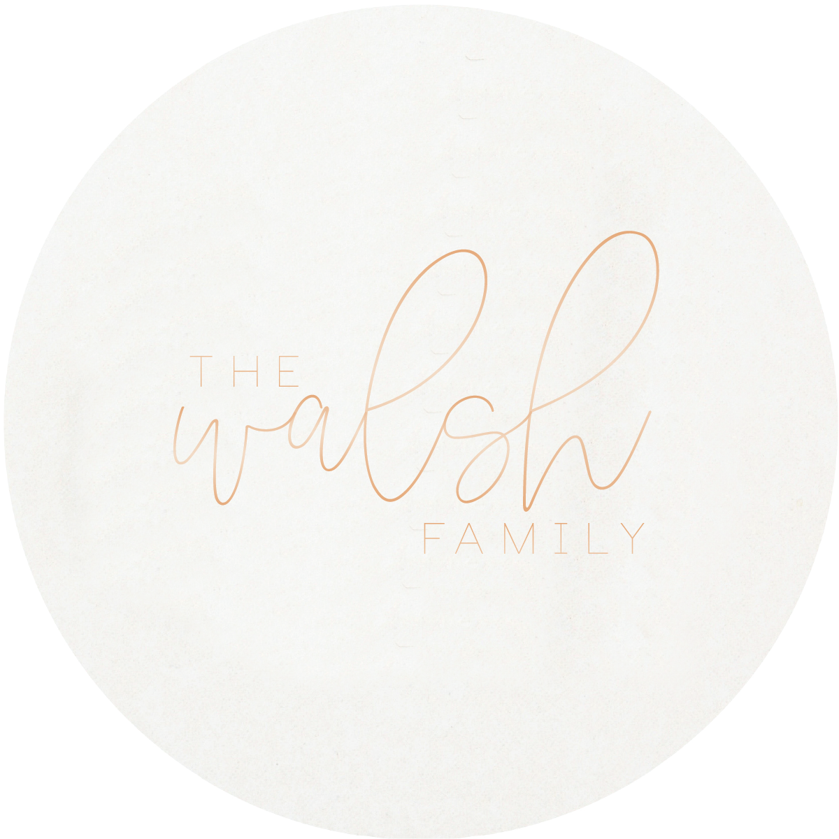 Custom Coaster - Walsh