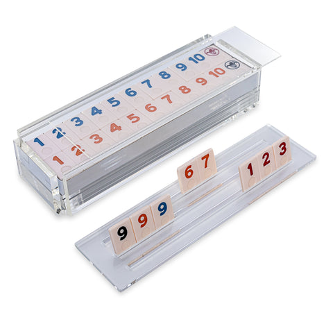 lucite games - rummy – Black Ink