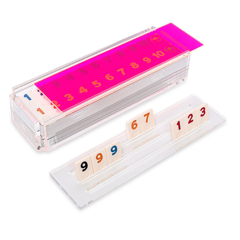 lucite games - rummy – Black Ink