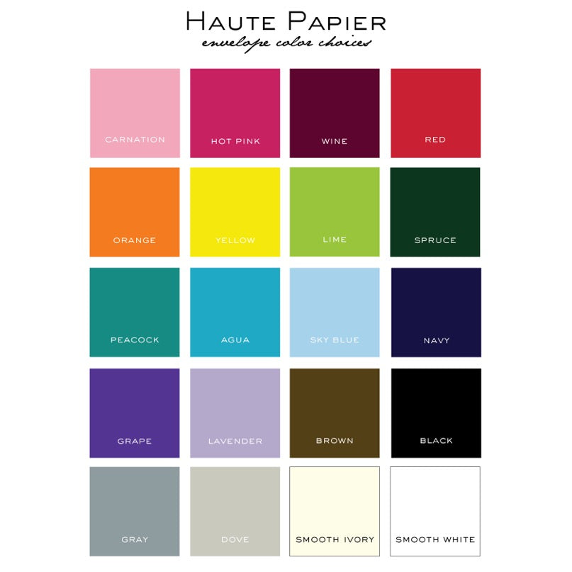 Haute Papier Notes & Enclosures - Design Your Own