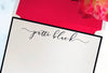 Raised Ink Note Cards - Luna