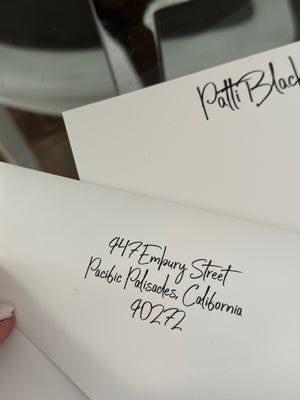 Raised Ink Stationery