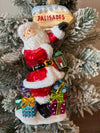 hand painted ornament - from the north pole to the palisades!