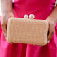 Mimi Pearl Top Clutch