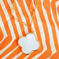 riley clover shell necklace