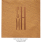 custom monogram cocktail napkins