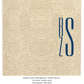 custom monogram cocktail napkins