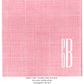 custom monogram cocktail napkins