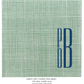 custom monogram cocktail napkins
