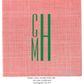 custom monogram cocktail napkins