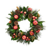 MAGNOLIA AND APPLE WREATH - 26 INCH