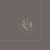 personalized notable napkin - script monogram