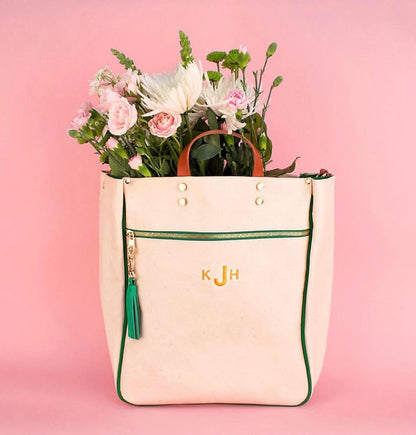 parker canvas tote