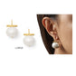 Pebble Pearl Earrings