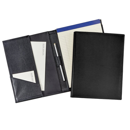 large leather portfolio