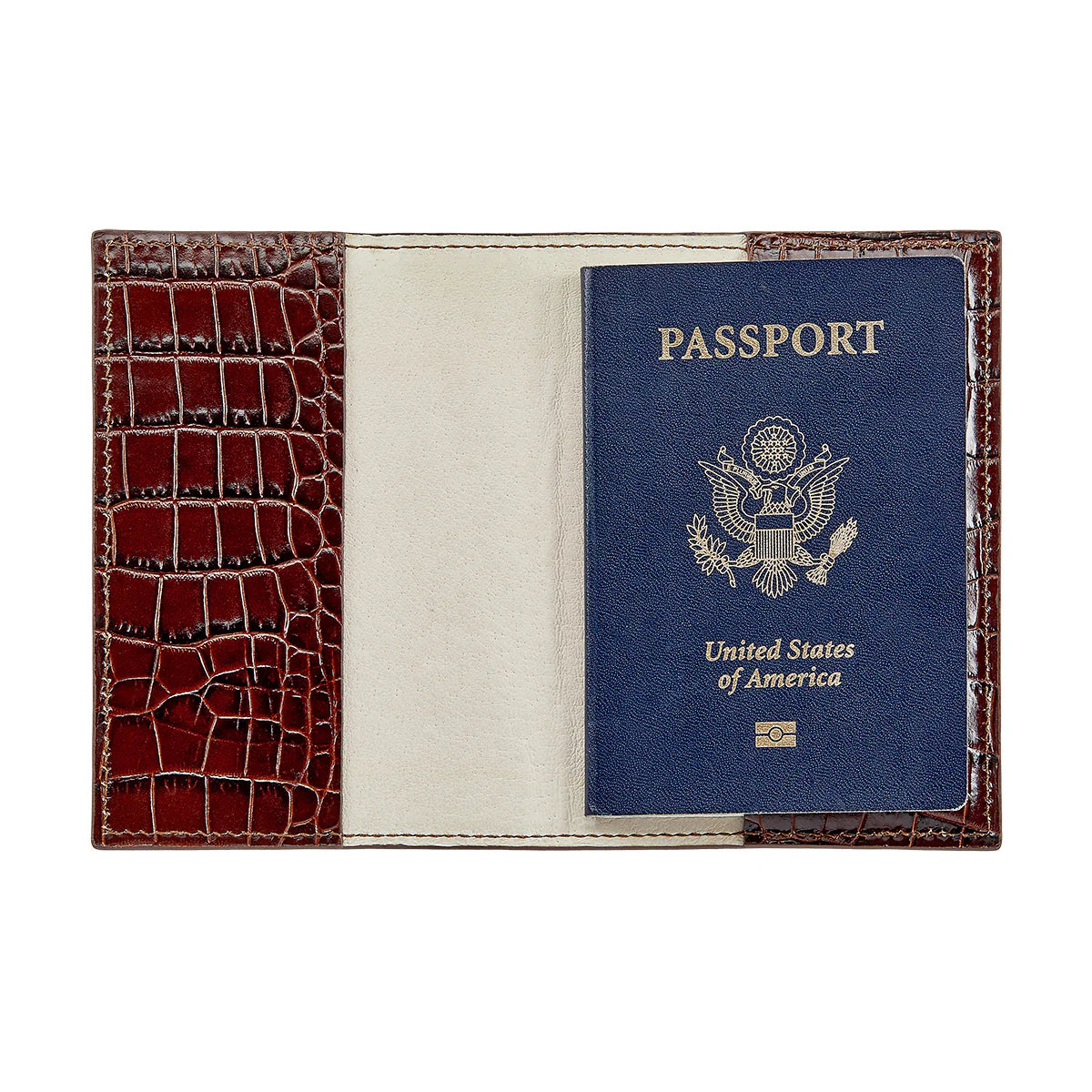 passport holder - croc – Black Ink