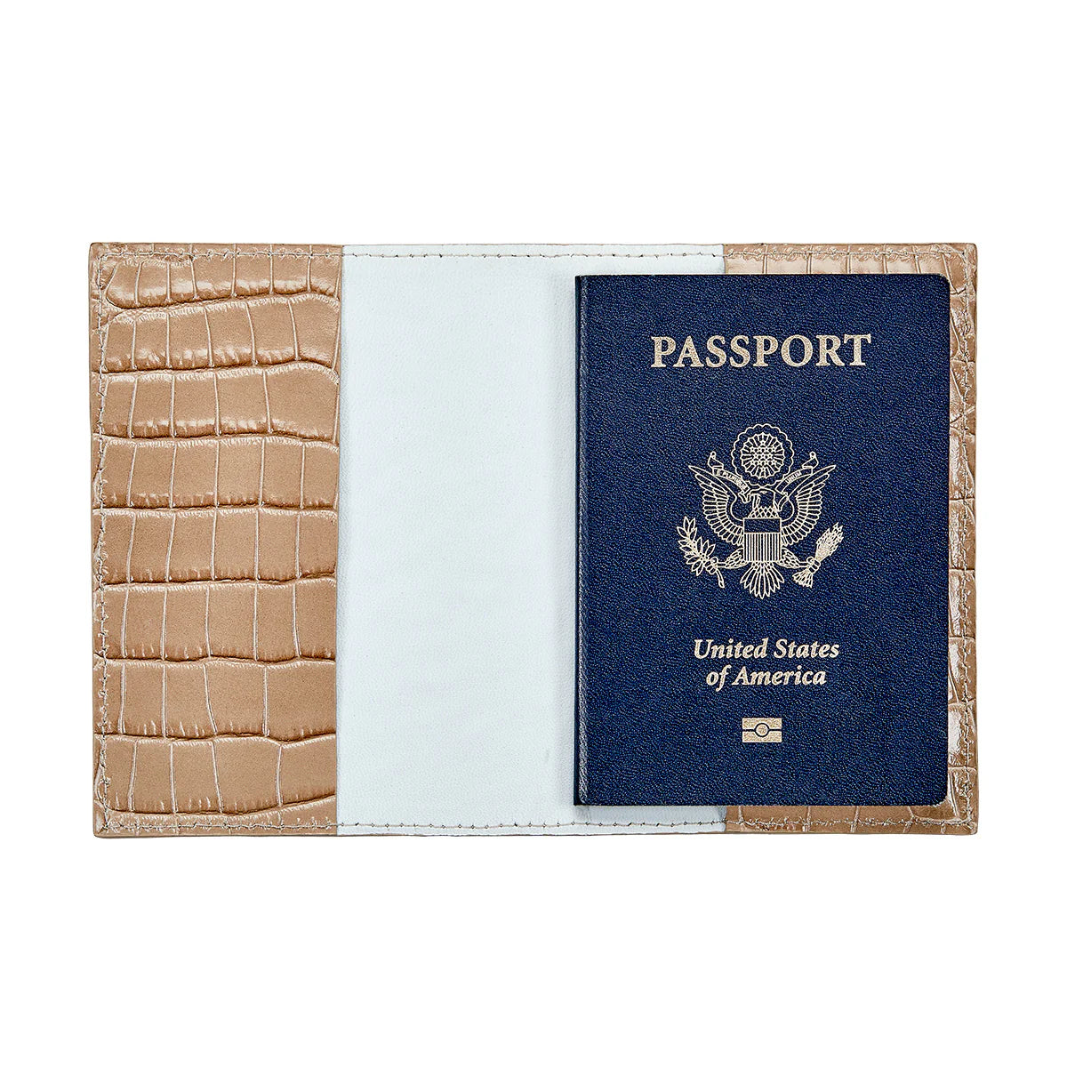 passport holder - croc – Black Ink