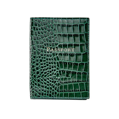 passport holder - croc