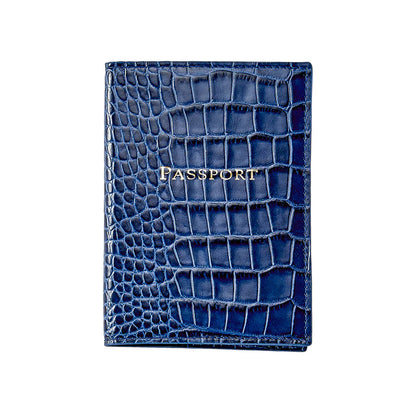 passport holder - croc