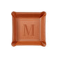 leather valet tray