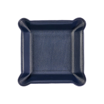 leather valet tray