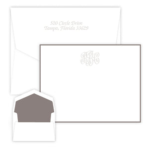 Blind Embossed Stationery
