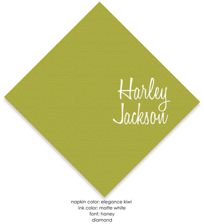 custom cocktail napkins