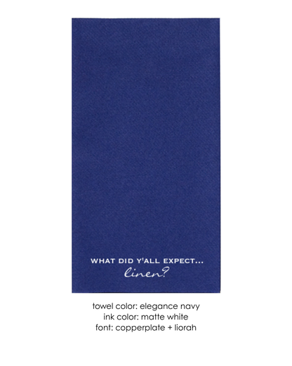 custom guest towels