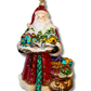 hand painted ornament - santa's village 90272