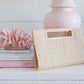 Chloe Clutch - Straw
