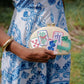 Mahjong Clutch- Embroidered