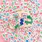 Mahjong Clutch- Embroidered