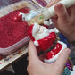 hand painted ornament - from the north pole to the palisades!