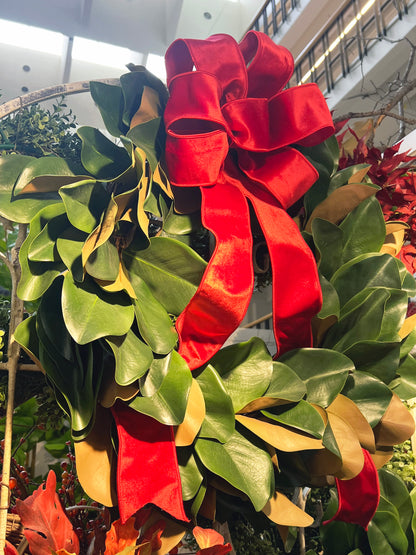 Magnolia Leaf WREATH - 27 inch