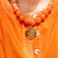 Ryan Beaded Acrylic Necklace