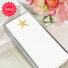 Long Skinny Gold Foil Starfish