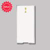 Long Skinny Gold Foil Exclamation Notepad